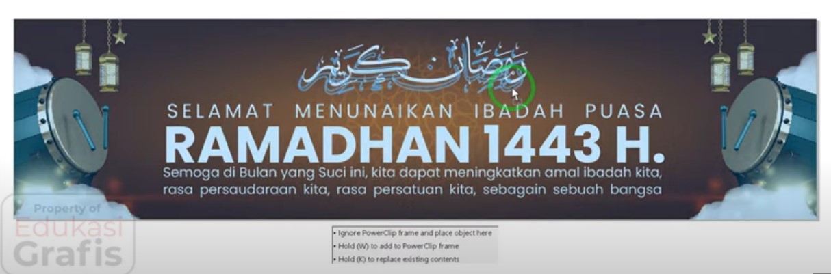 Download 6 Spanduk Selamat Menunaikan Ibadah Puasa 2022 1443 H Cdr