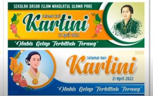 Download Contoh Spanduk Banner Hari Kartini 2022 Cdr